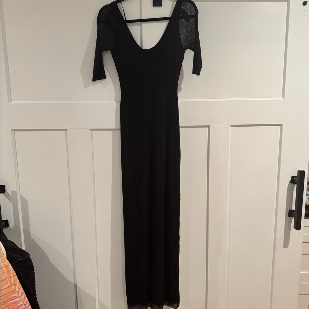 Weston Wear Black Long‎ Sleeve Dress